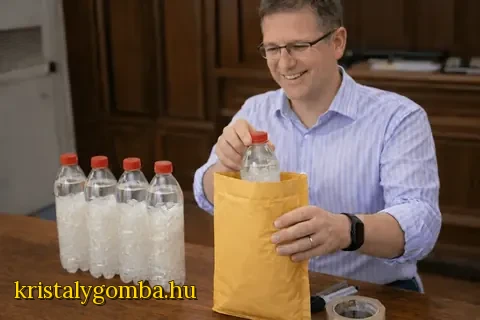 Kristálygomba csomagolása – gondos, biztonságos csomagolás postázáshoz