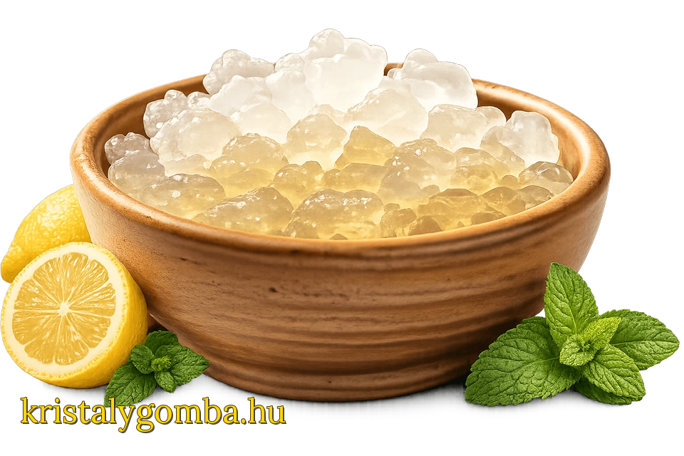 Prémium minőségű kristálygomba vásárlás – japán vízkefír gomba 200 gr friss